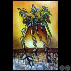 Plantas - Pintura al óleo - Obra de Vicente González Delgado